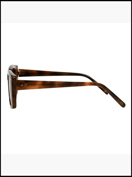 Frye Janie Rectangle Sunglasses with Anti-Reflective Coating